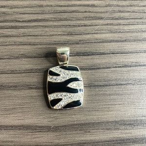 Sterling 925 CZ Gemstone Pendant